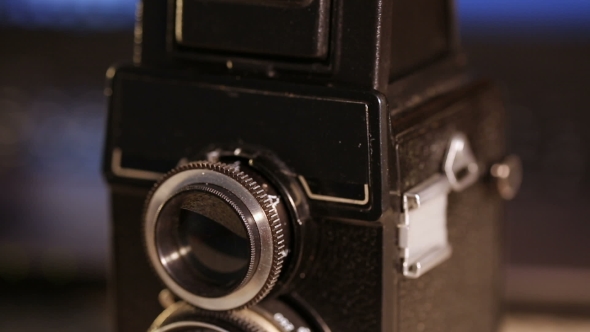 Medium Format Old Film Camera