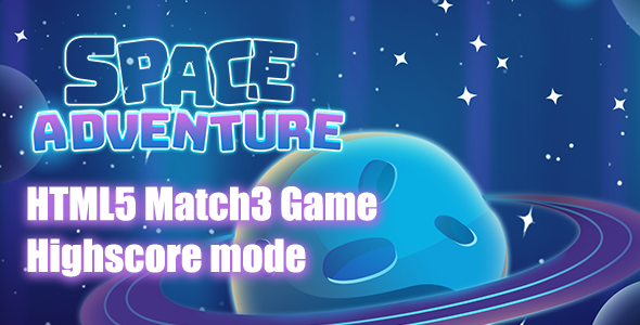 Space Adventures Match3 - CodeCanyon 21028170