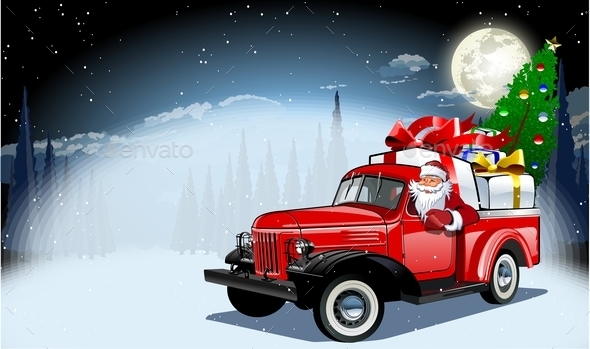 GraphicRiver Vector Christmas Card 21028732 GraphicRiver Vector Christmas Card 21028732
