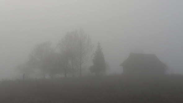 A Lonely Little House in the High Mountains