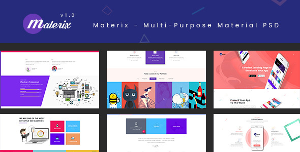 Materix - Multi-Purpose - ThemeForest 21030955
