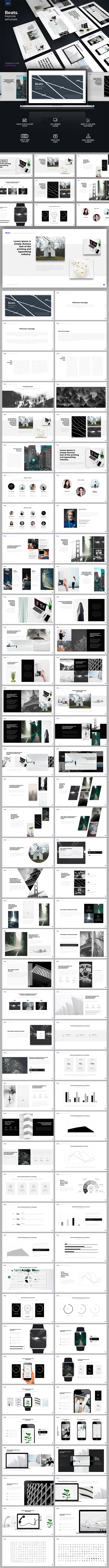 Beats Keynote Template - Keynote Templates Presentation Templates