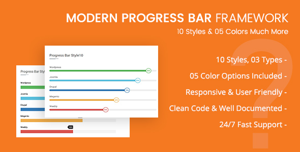 CSS3 Progressbar Framework - CodeCanyon 21032005