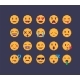 Pixel Art Emoji Icon Set