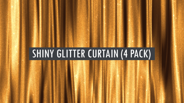 Wavy Glitter Curtain Seamlessly Loop-able Background Pack 1