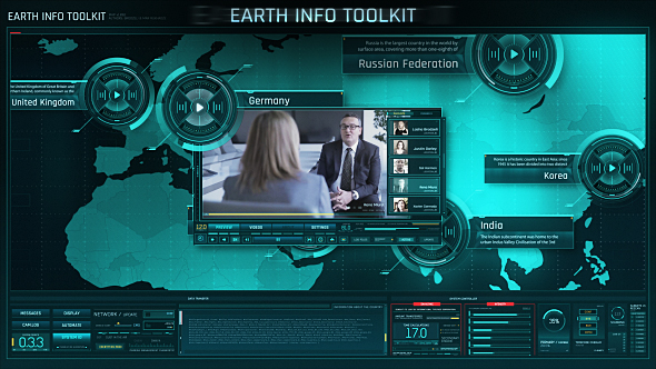 Earth Info Toolkit - VideoHive 21032136