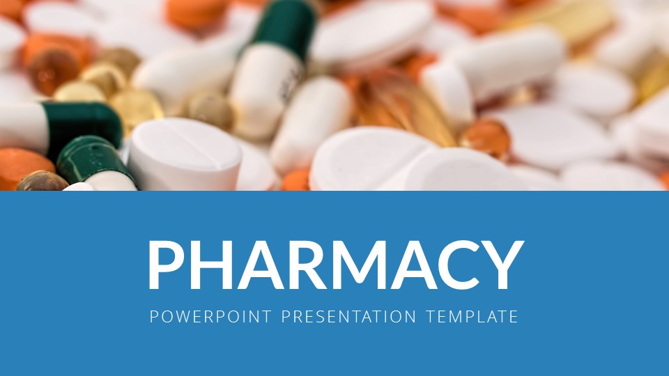 Pharmacy PowerPoint Presentation Template, Presentation Templates