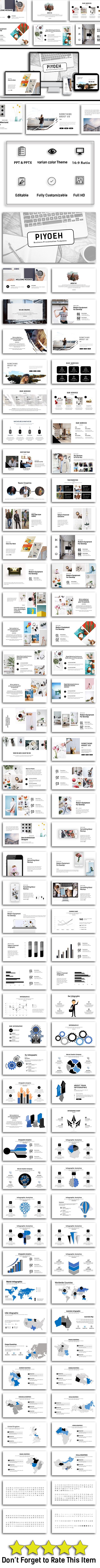 Piyoeh Business Presentation - Business PowerPoint Templates