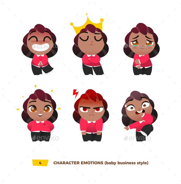 GraphicRiver Baby Characters Emotions Set 21032388 GraphicRiver Baby Characters Emotions Set 21032388