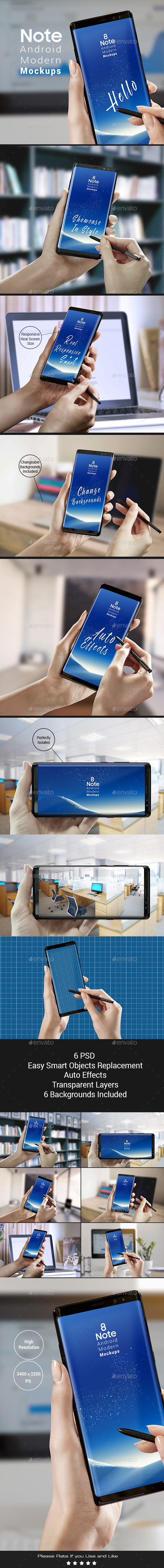 GraphicRiver Note 8 Modern Android Mock-ups Apps Ui Showcase 21032628 GraphicRiver Note 8 Modern Android Mock-ups Apps Ui Showcase 21032628