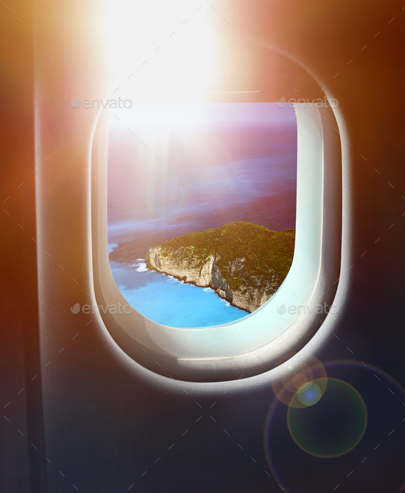 Approaching holiday destination - Stock Photo - Images