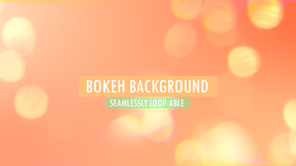 Pastel Colored Bokeh Background V6