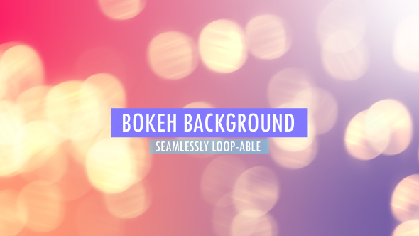 Pastel Colored Bokeh Background V9