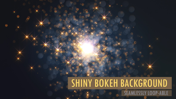 Shiny Bokeh Particles Loop Background V3
