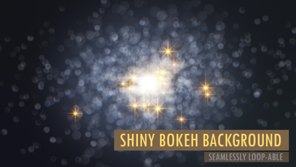 Shiny Bokeh Particles Loop Background V2