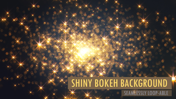 Shiny Bokeh Particles Loop Background V5