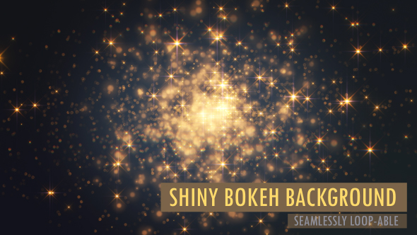 Shiny Bokeh Particles Loop Background V6