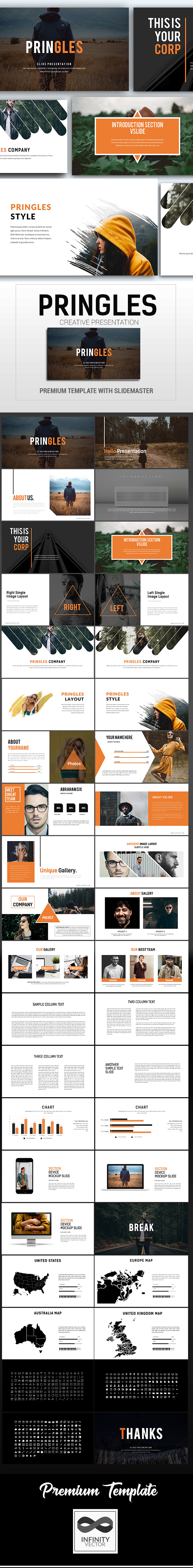 Pringles Creative Keynoote Template - Keynote Templates Presentation Templates