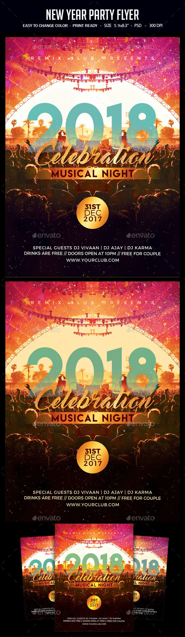 GraphicRiver New Year Party Flyer 21034844 GraphicRiver New Year Party Flyer 21034844