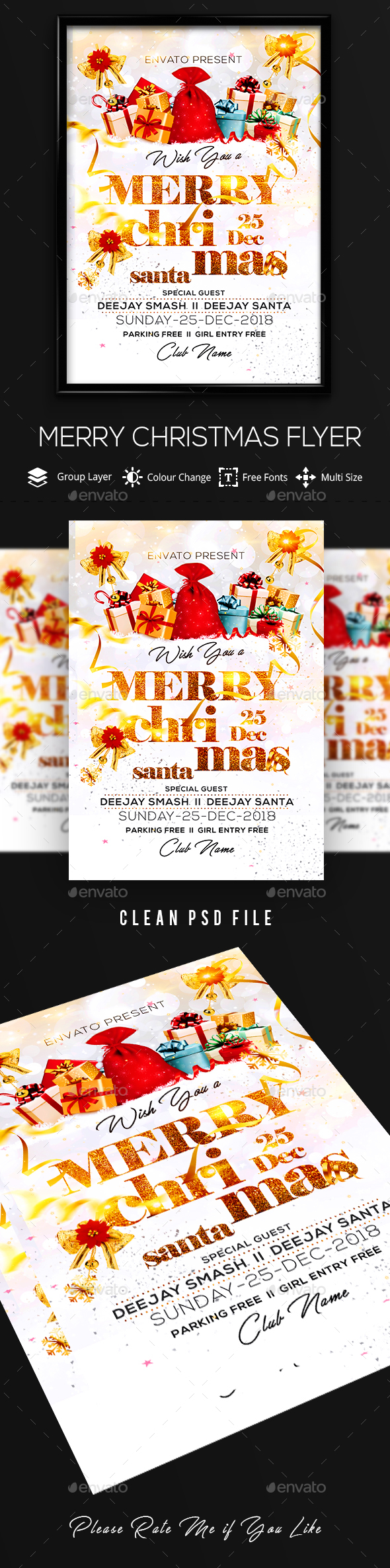 GraphicRiver Christmas Flyer 21034942 GraphicRiver Christmas Flyer 21034942