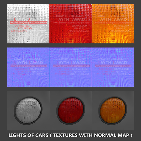 Lights of cars - 3Docean 21037266