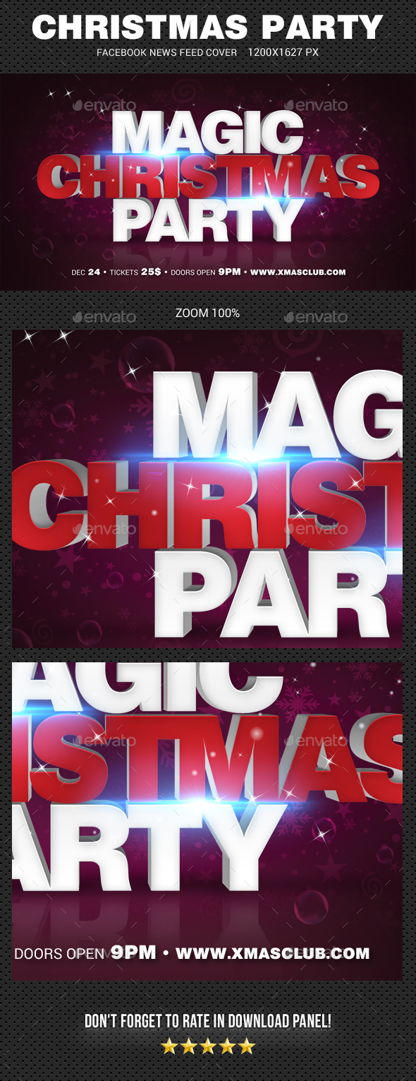 Christmas Party Facebook Timeline - Facebook Timeline Covers Social Media