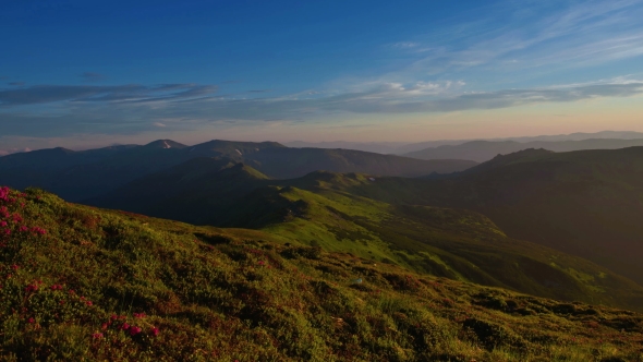 Morning in the Mountains