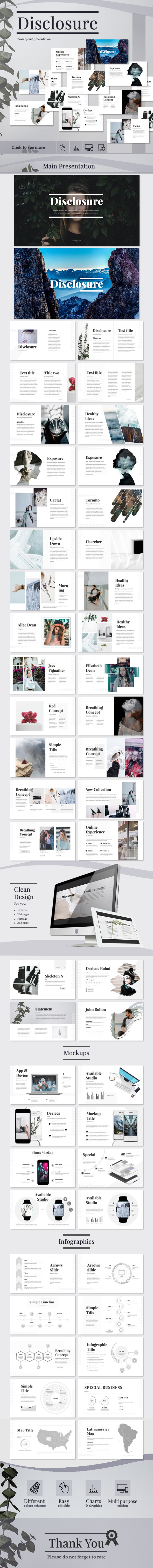 Disclosure - Business PowerPoint Templates