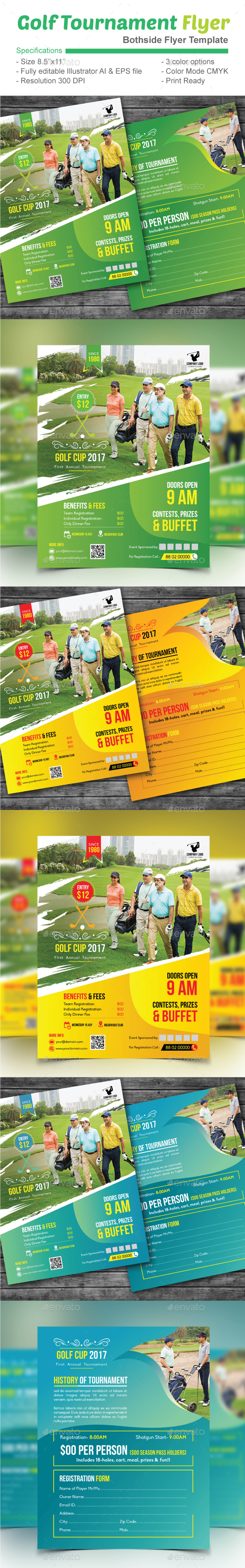 GraphicRiver Golf Tournament Flyer 21041819 GraphicRiver Golf Tournament Flyer 21041819
