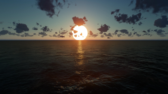 Endless Ocean Sunset