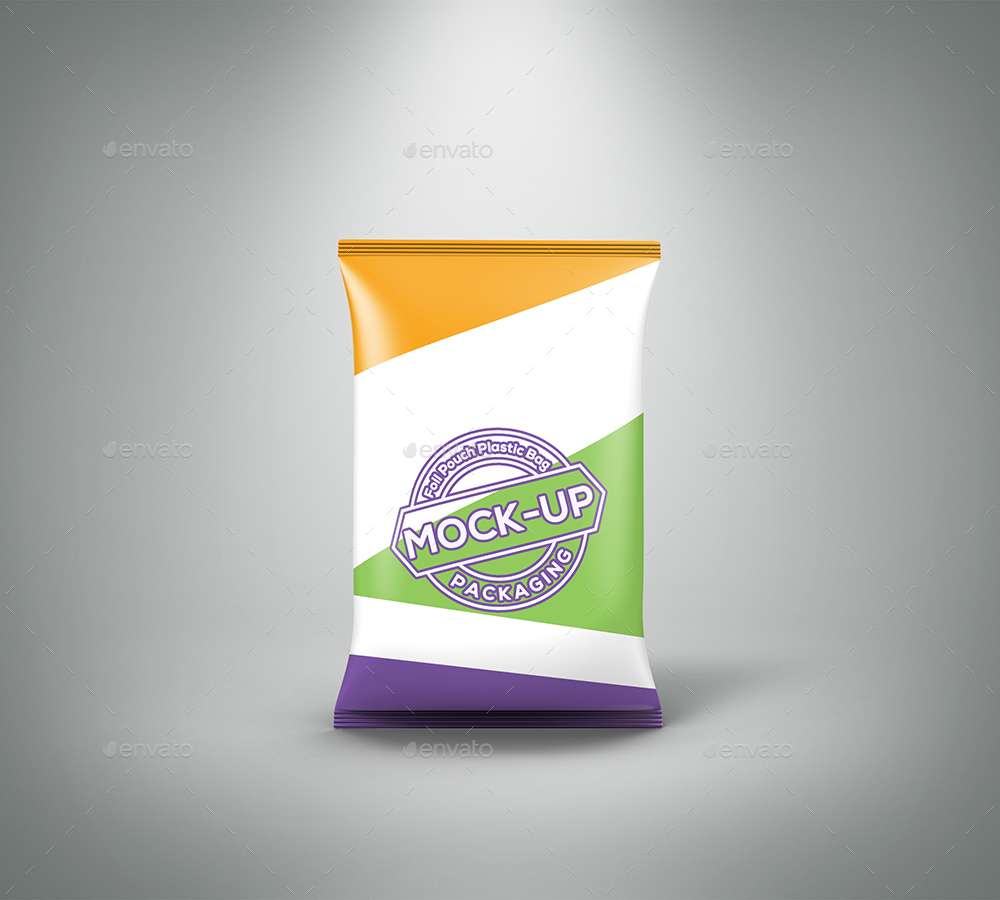 Download Foil Pouch Plastic Bag Mock-Up 21043618 - Kho Đồ Họa
