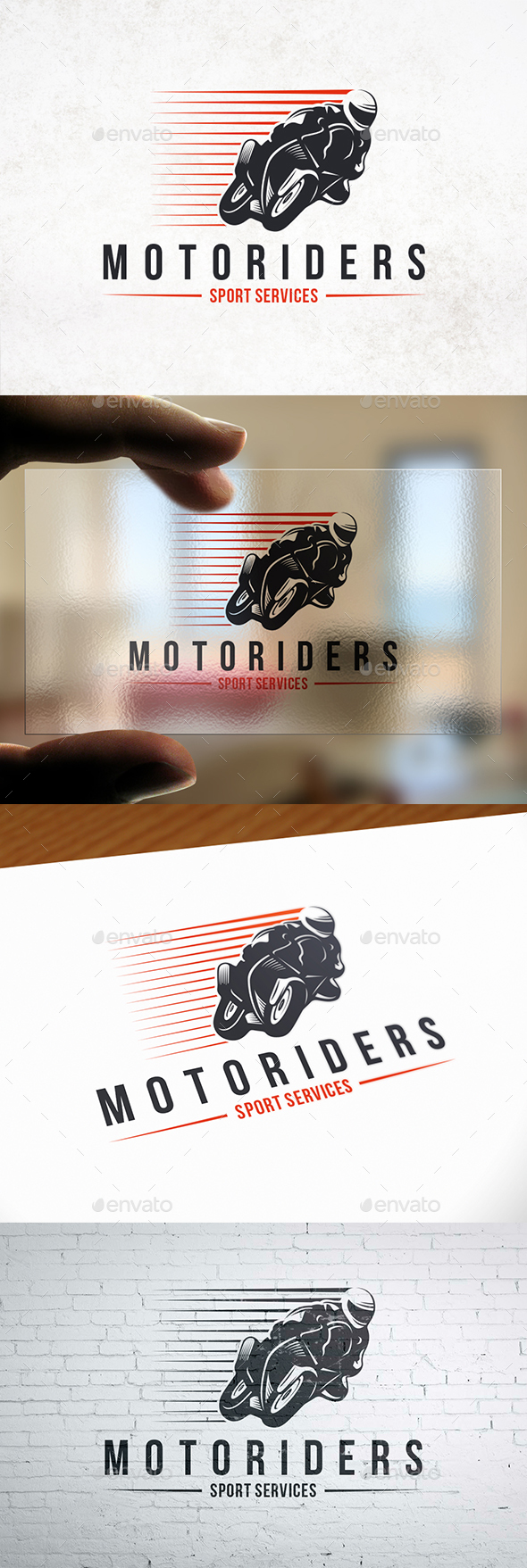 Speed Moto Logo Template - Sports Logo Templates