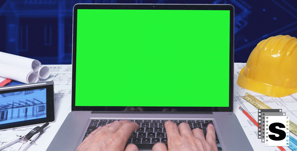 Green Screen Architect Computer