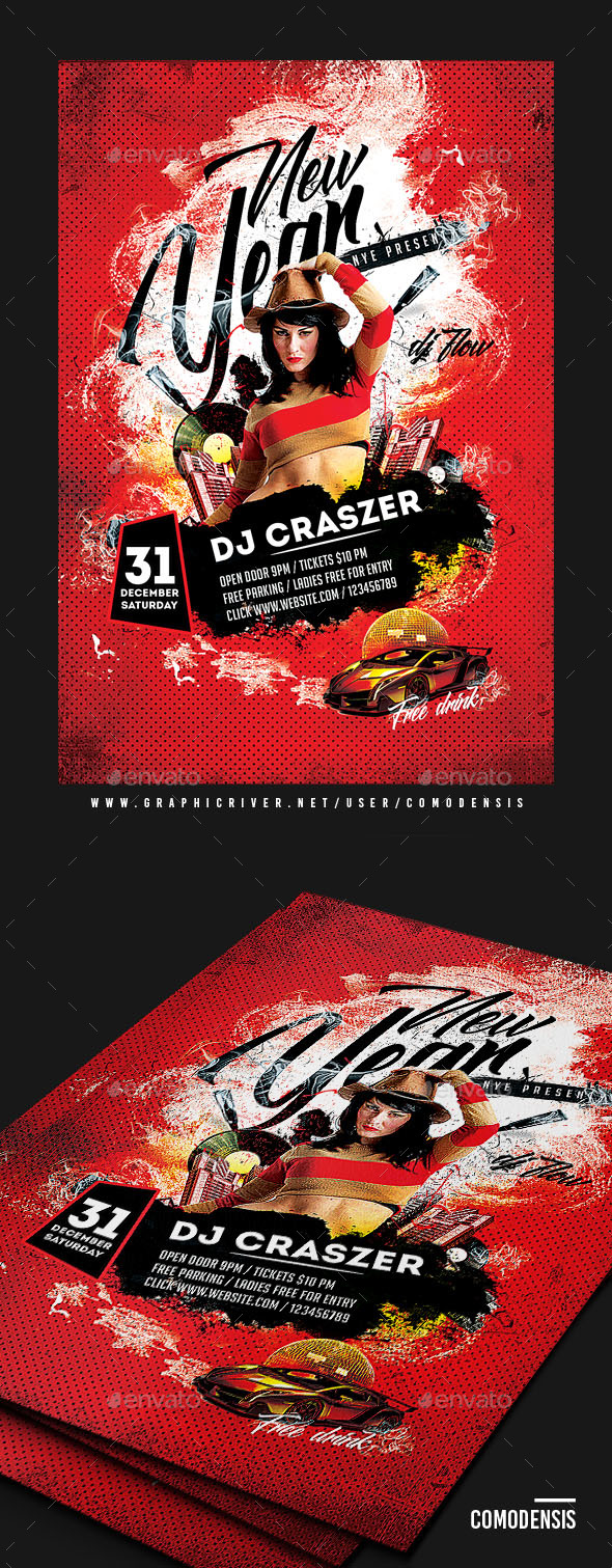 DJ Club Flyer - Clubs & Parties Events