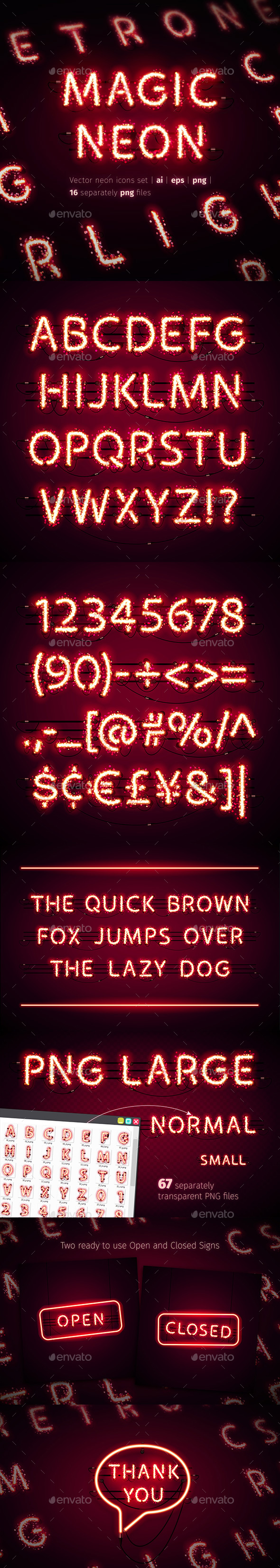 GraphicRiver Glowing Neon Type with Magic Glitter 21045622 GraphicRiver Glowing Neon Type with Magic Glitter 21045622