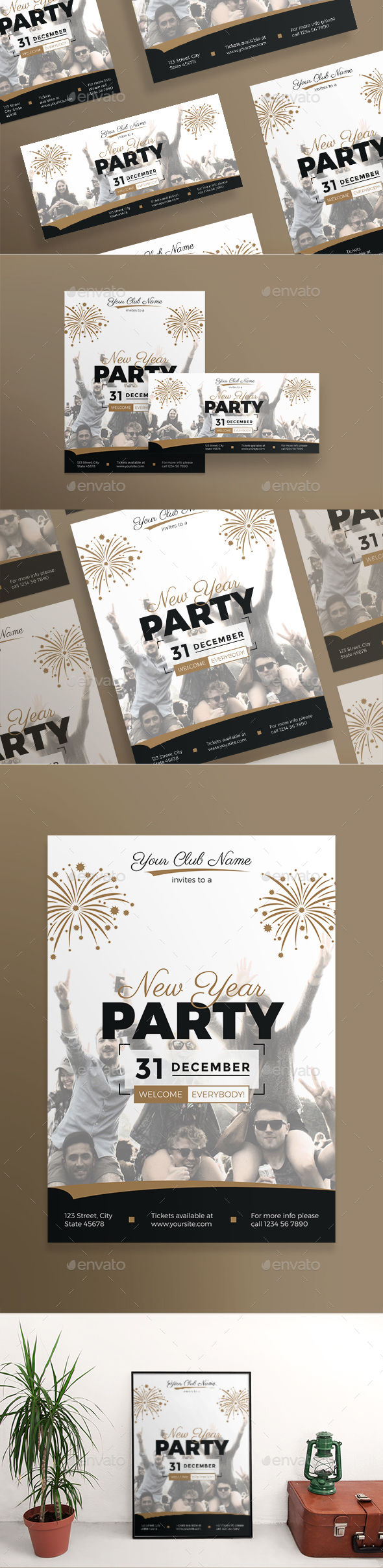 GraphicRiver New Year Party Flyers 21050038 GraphicRiver New Year Party Flyers 21050038