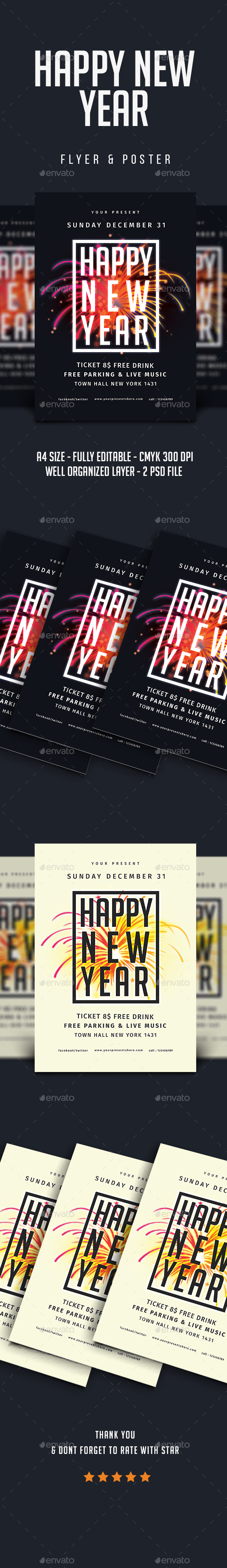 GraphicRiver New Year Flyer Vol.4 21050171 GraphicRiver New Year Flyer Vol.4 21050171