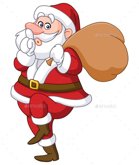 GraphicRiver Sneaky Santa 21050643 GraphicRiver Sneaky Santa 21050643
