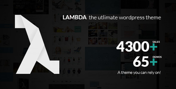 Lambda - Multi Purpose Responsive Bootstrap Theme