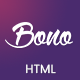 Bono - Coming Soon Page Template - ThemeForest Item for Sale