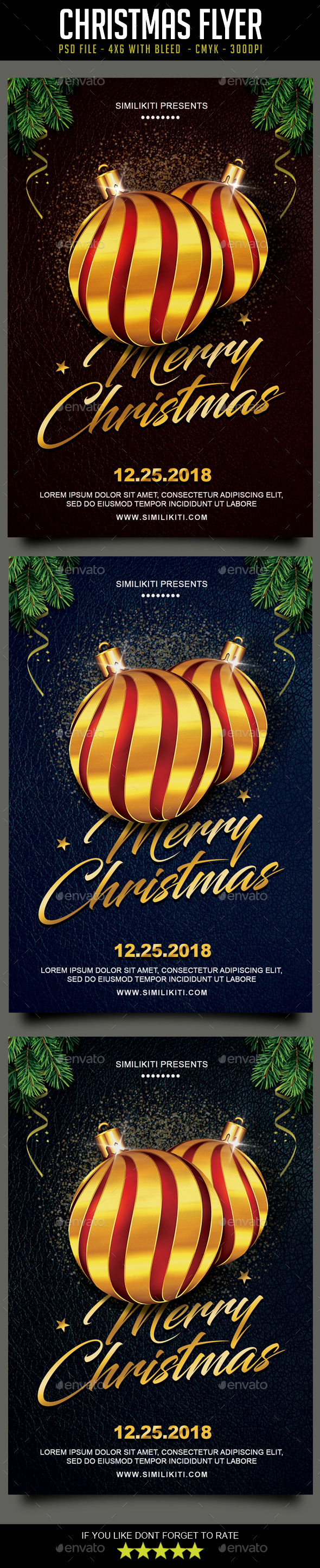 GraphicRiver Christmas Flyer 21051539 GraphicRiver Christmas Flyer 21051539