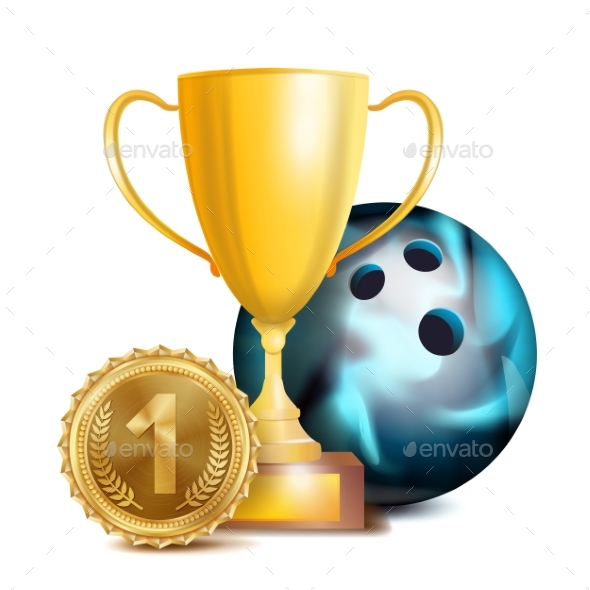 GraphicRiver Bowling Award Vector 21052287 GraphicRiver Bowling Award Vector 21052287