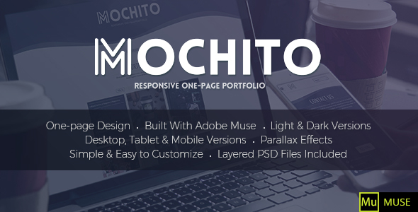 Mochito - One-Page - ThemeForest 13721859
