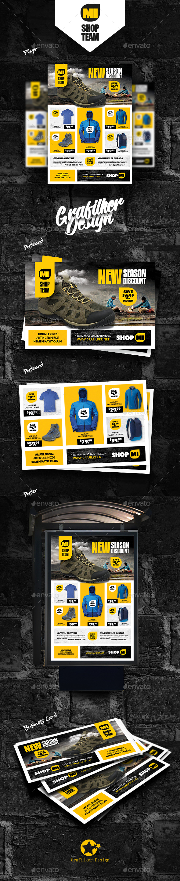 Shopping Bundle Templates - Corporate Flyers