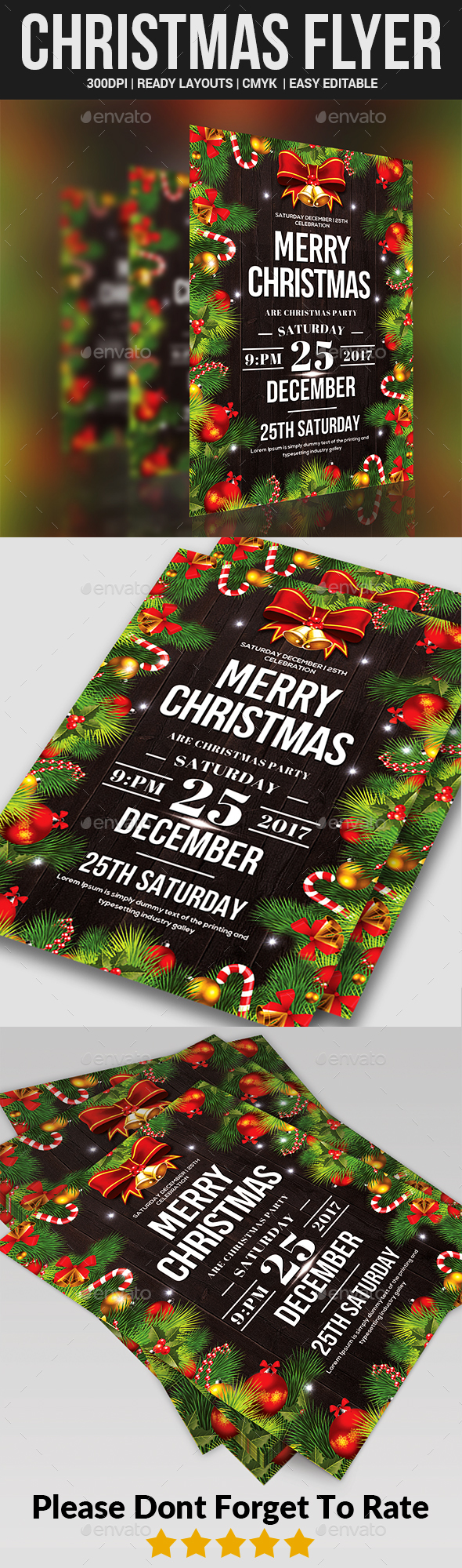 GraphicRiver Christmas Party Flyer Templates 21053281 GraphicRiver Christmas Party Flyer Templates 21053281