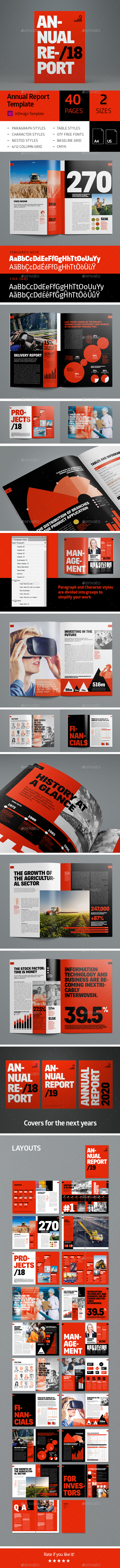 Annual Report 40 Pages - Corporate Brochures