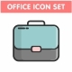 Office Icon Set Line Art Vector