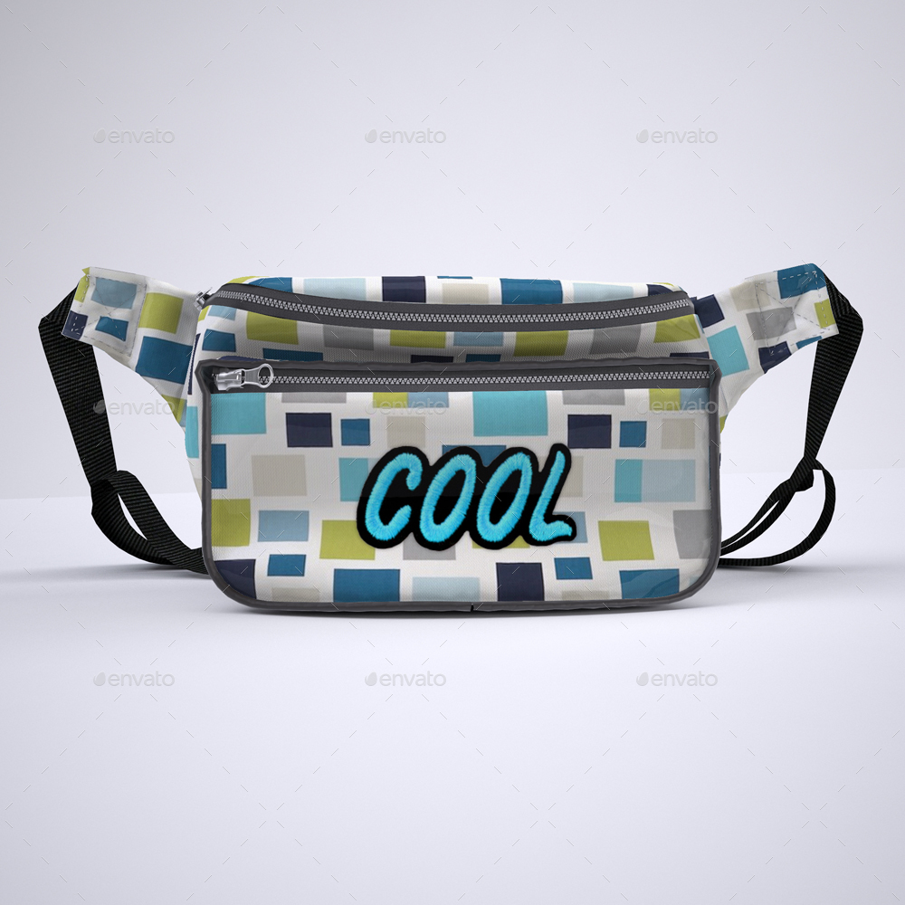 Download Fanny Pack or Bum Bag Mock-Up by Sanchi477 | GraphicRiver