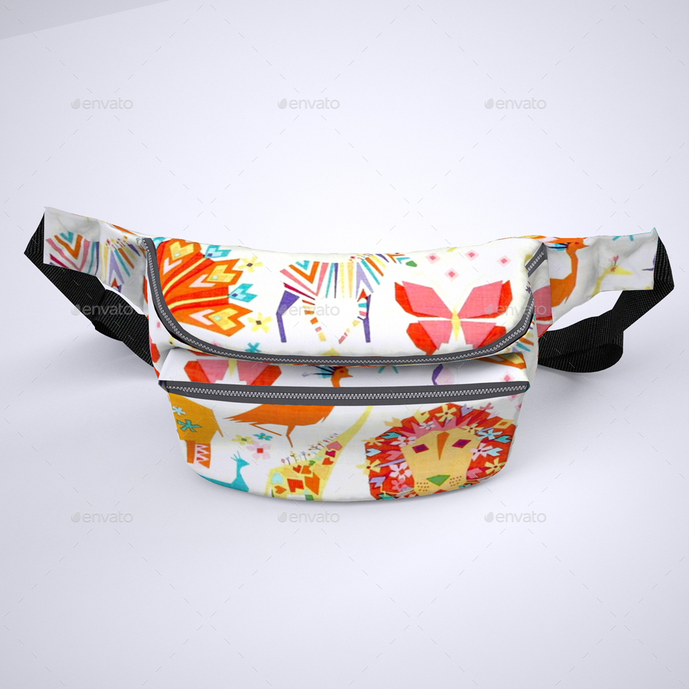 Download Fanny Pack Or Bum Bag Mock Up By Sanchi477 Graphicriver