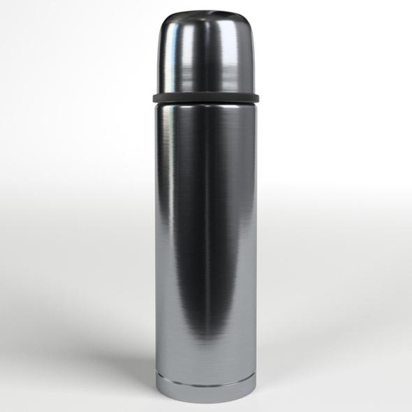 Vacuum Flask - 3DOcean Item for Sale